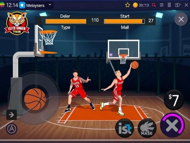 Elite Basket Tiger Conqueror gameplay screenshot